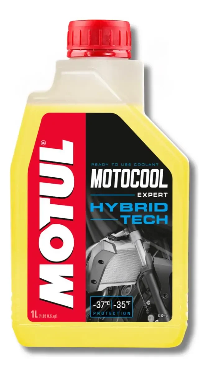 Fluido De Arrefecimento Motul Motocool Expert -37°c 1l Motul