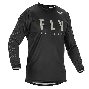 Camisa Fly F16 Preto/Cinza - G