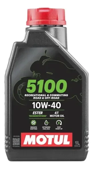 Óleo Para Motor De Moto Motul 5100 10w-40 4t