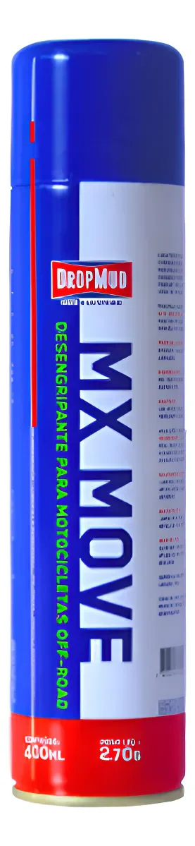 Antiferrugem Desingripante 400ml Dropmud Limpeza Proteção Azul