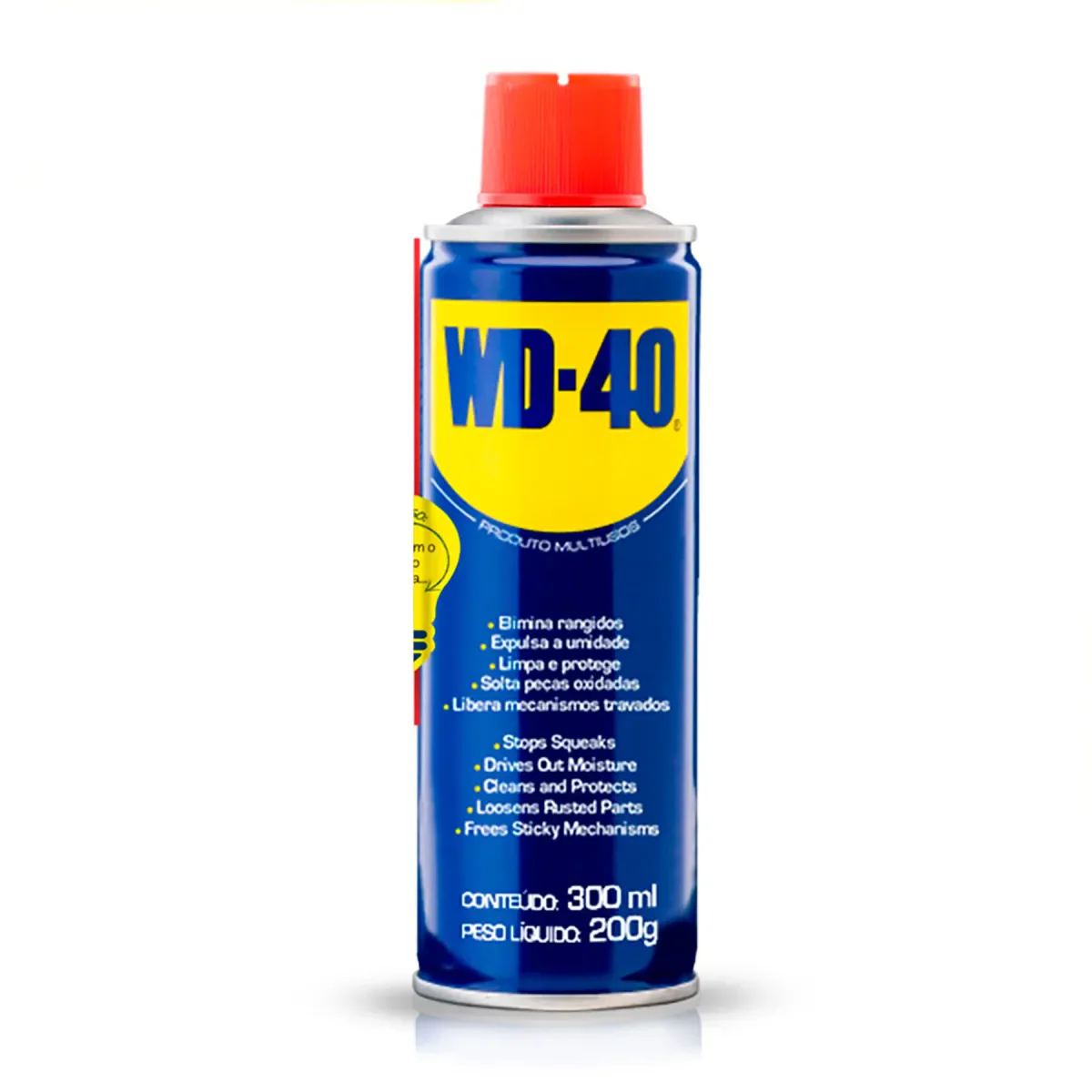 Wd40 Lubrificante Desengripante Multiuso Spray 300ml Wd-40