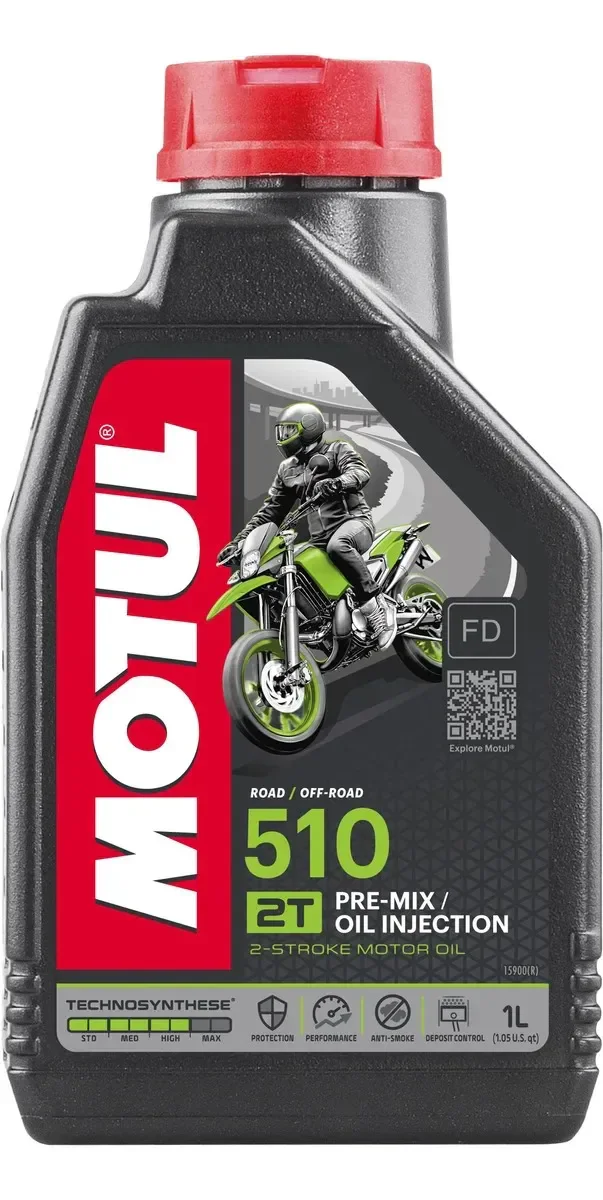 Óleo Motul 510 2t Powerlube Semi Sintético 1 Lt