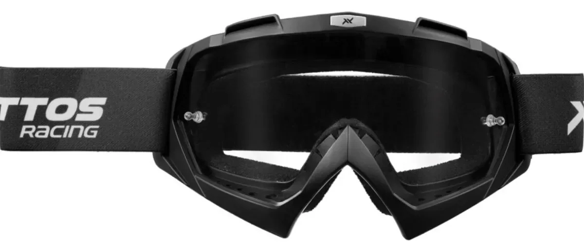 Óculos Motocross Mattos Racing Terra Transparente